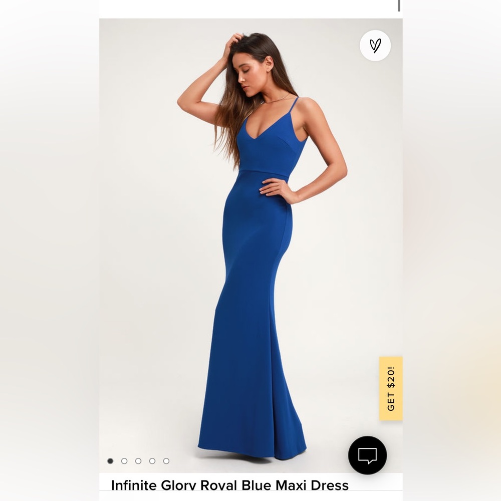 Royal blue bridesmaid/formal dress. Never worn!